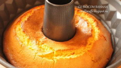 кукурузно-апельсиновый кекс