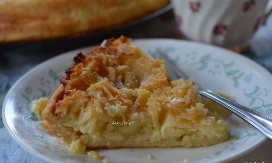 Рецепт лимонно-кокосового кекс