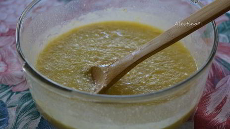 лимонно-кокосовый кекс