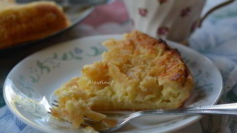 лимонно-кокосовый кекс