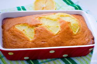 Лимонный кекс простой