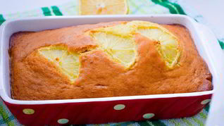 Лимонный кекс простой