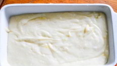 лимонный кекс простой