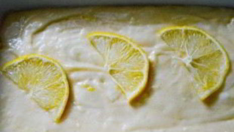 лимонный кекс простой