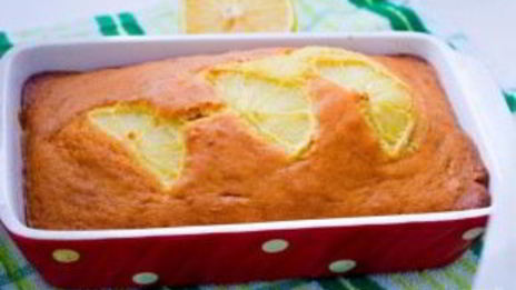 лимонный кекс простой