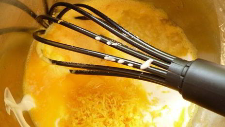 лимонный кекс с кукурузной мукой