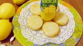 Лимонные кексы с цукини