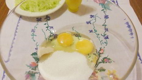 лимонные кексы с цукини