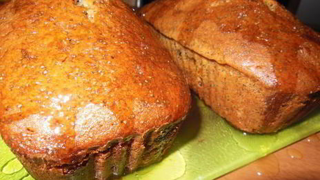 маковый кекс с мягкими карамельными апельсинами