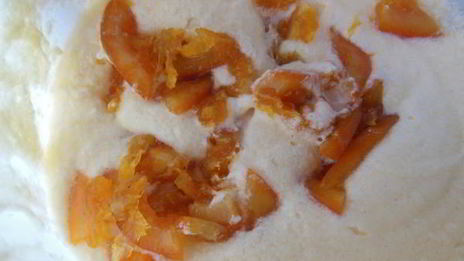 маковый кекс с мягкими карамельными апельсинами