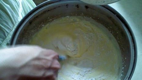 медовые кексы с белковым кремом