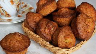 Морковные кексики