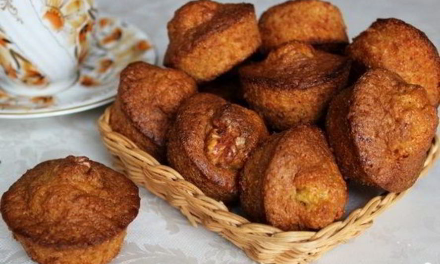 Рецепт морковных кексиков