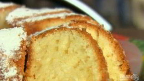 нежный кекс с творогом