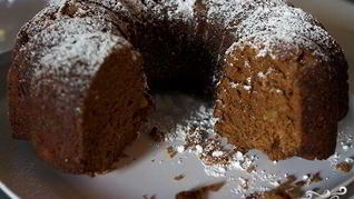 Пряный кекс с имбирем