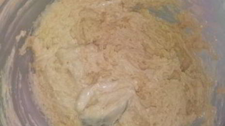 рисовый кекс с лимонной начинкой