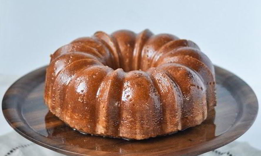 Рецепт ромового кекса с глазурью