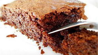 Шоколадный кекс без муки