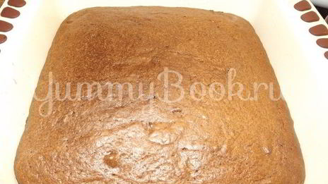 шоколадный кекс на кислом молоке