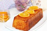 Сливочный кекс с кандированными апельсинами