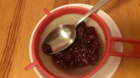 смородино-вишневые кексы