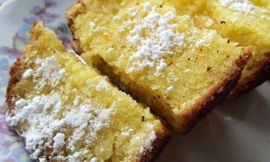 Рецепт сочного апельсинового кекса