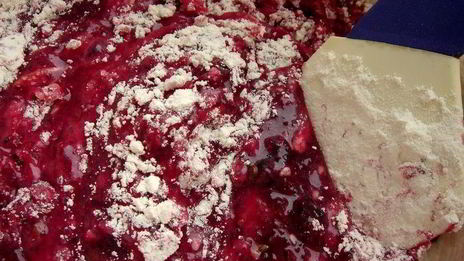 свекольный кекс