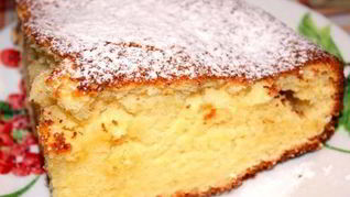 Творожный кекс воздушный