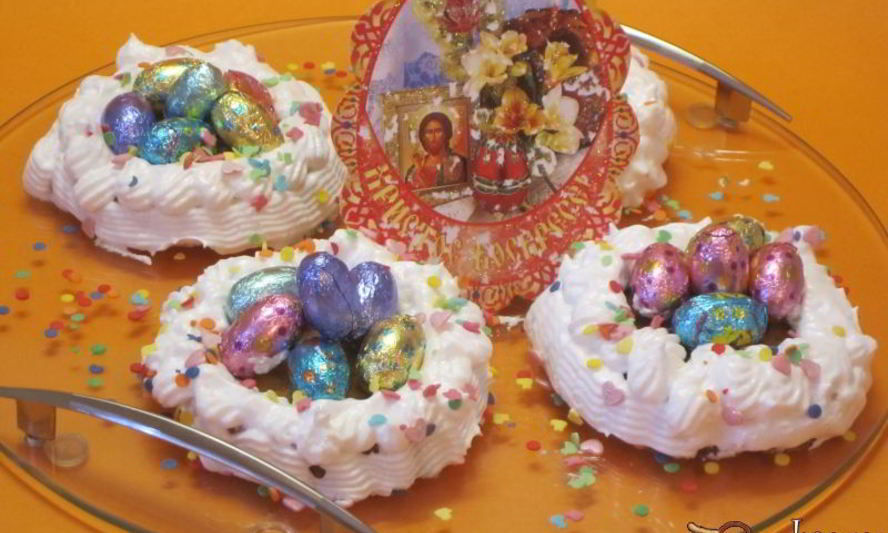 Рецепт творожных пасхальных кексов