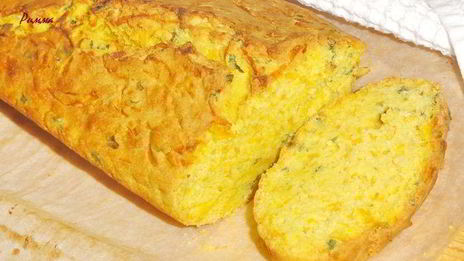 тыквенный закусочный кекс с зеленым луком