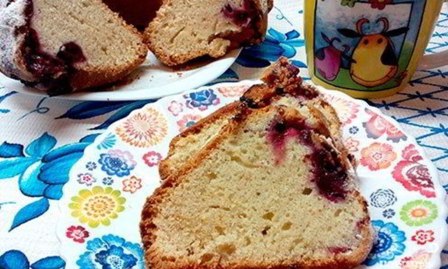 Рецепт вишневого кекса