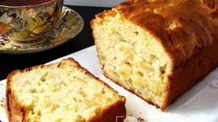 Яблочный кекс