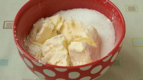 яблочные кексы со штрейзелем