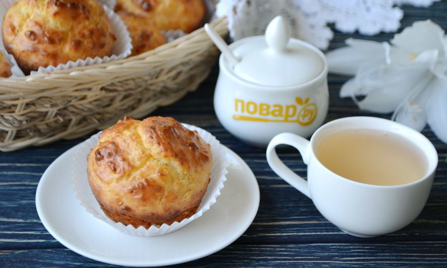 Рецепт закусочных кексов из плавленного сырка