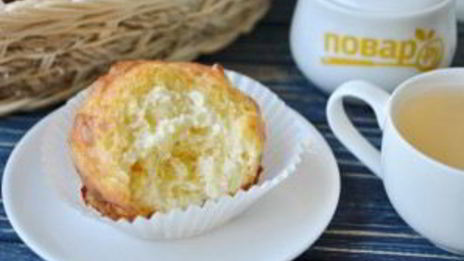 закусочные кексы из плавленного сырка