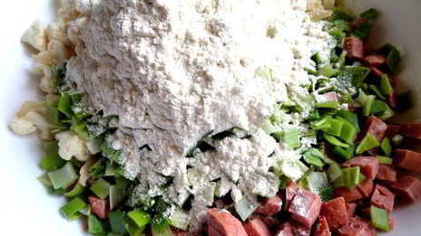 закусочные овощные кексы