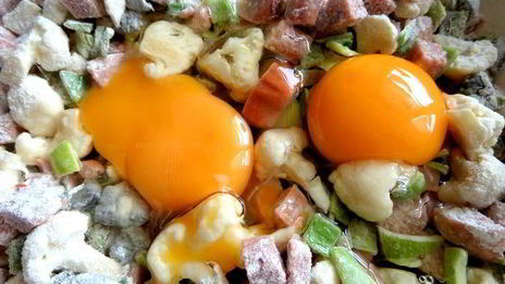 закусочные овощные кексы