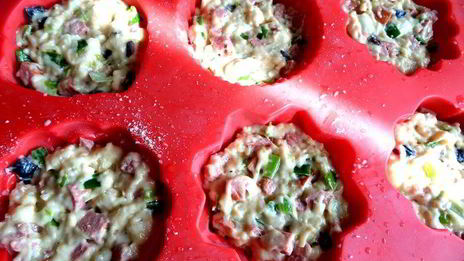 закусочные овощные кексы