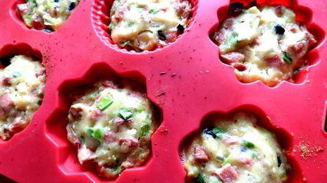 закусочные овощные кексы