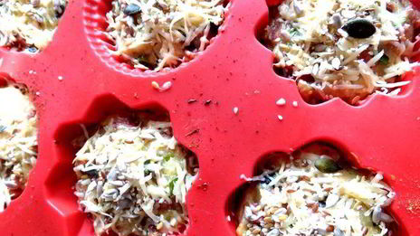 закусочные овощные кексы