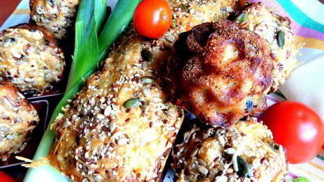 закусочные овощные кексы