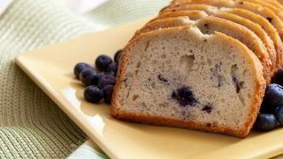 Бананово-черничный хлеб