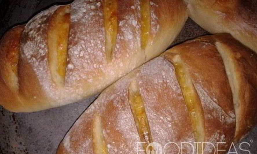 Рецепт батона с сыром и чесноком