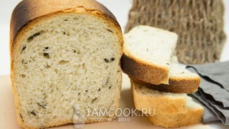 домашний пшеничный хлеб в духовке