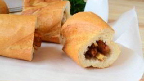 фаршированный багет восторг