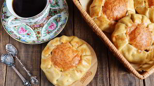 Галеты с крабовым мясом