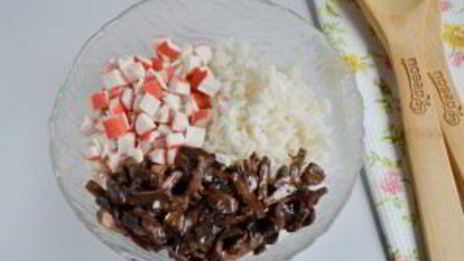 галеты с крабовым мясом