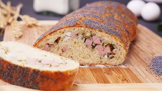 Итальянский хлеб с начинкой