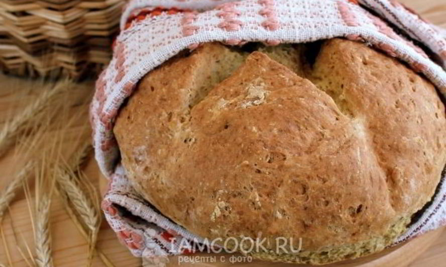 Рецепт хлеба бездрожжевого в духовке