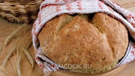 хлеб бездрожжевой в духовке